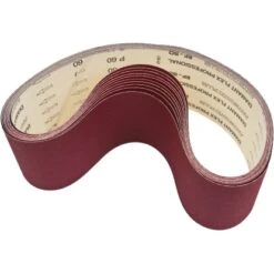 Holzmann Schleifband-Set 10-tlg. Für Band-Tellerschleifer BT46