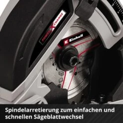 Einhell Power X-Change Akku-Mini Handkreisssäge TE-CS 18/89 Li Solo -Günstiges Werkzeug Geschäft 4006825646184 2171 08