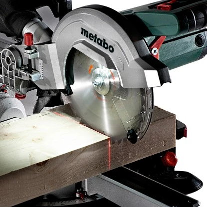Metabo Kappsäge KGS 216 M Inkl. Hartmetall-Sägeblatt 1500 W 4 Metabo Kappsäge KGS 216 M Inkl. Hartmetall-Sägeblatt 1500 W – Bild 2