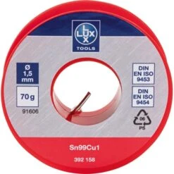 LUX Radiolot 70 G Ø 1,5 Mm -Günstiges Werkzeug Geschäft 4007873921582 S02 210818