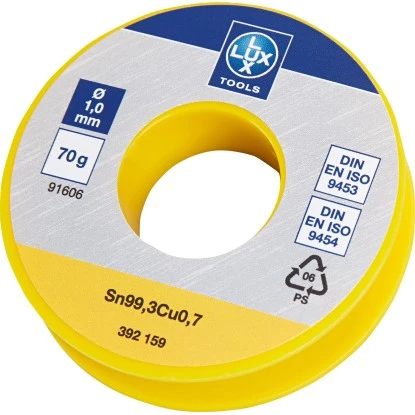 LUX Elektrolot 1 Mm 70 G 2 LUX Elektrolot 1 Mm 70 G