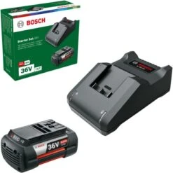 Bosch Akku Starter-Set Power For All Mit 36 V 6.0 Ah Akku Und Ladestation -Günstiges Werkzeug Geschäft 4059952627984 3058 AR 3