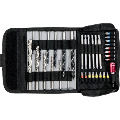Metabo Bit-und Bohrer-Rolltasche "SP" 35-teilig 3 Metabo Bit-und Bohrer-Rolltasche "SP" 35-teilig