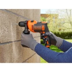 Black & Decker Black+Decker 710 W Schlagbohrmaschine BEH710 Inkl. Zubehör -Günstiges Werkzeug Geschäft 439263 2012 2