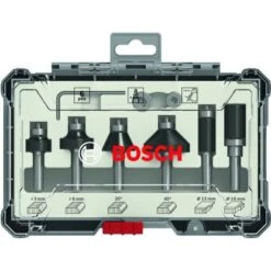 Bosch Rand- Und Kantenfräser Set 8 Mm Schaft 6-teilig -Günstiges Werkzeug Geschäft 440429 3058 2607017469 4