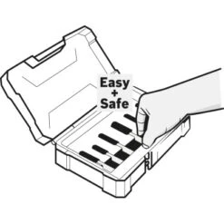 Bosch Rand- Und Kantenfräser Set 8 Mm Schaft 6-teilig -Günstiges Werkzeug Geschäft 440429 3058 easysafe 5