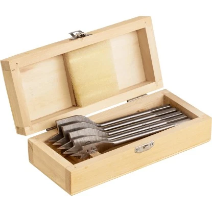 LUX Flachfräsbohrer-Satz 5-teilig 3 LUX Flachfräsbohrer-Satz 5-teilig