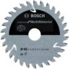 Bosch Kreissägeblatt Für Akkusägen Standard For Multi Material -Günstiges Werkzeug Geschäft 58 2608837752 bo pro u f 1