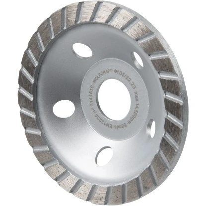 Wolfcraft Diamant-Schleiftopf Standard Ø 105 Mm 3 Wolfcraft Diamant-Schleiftopf Standard Ø 105 Mm