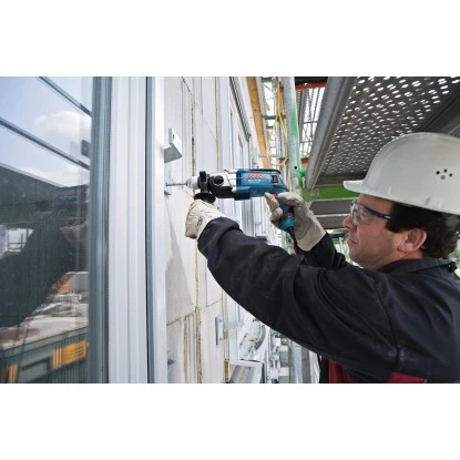 Bosch Professional Schlagbohrmaschine GSB 19-2 RE 850 W Mit 7-tlg. Set Im Koffer 10 Bosch Professional Schlagbohrmaschine GSB 19-2 RE 850 W Mit 7-tlg. Set Im Koffer – Bild 8