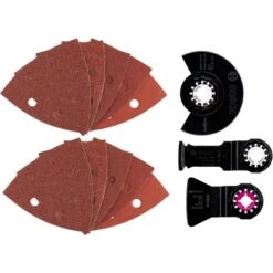 Bosch Sägeblatt- Und Schleifset Universal Für Multifunktionswerkzeuge 13-teilig