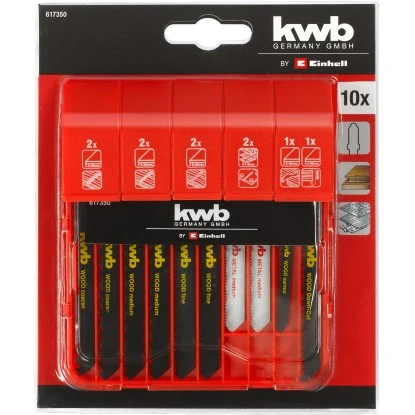 Einhell Stich-Sägeblatt Box 10-tlg. T 4 Einhell Stich-Sägeblatt Box 10-tlg. T – Bild 2