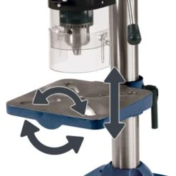 Einhell Säulenbohrmaschine BT-BD501 Mit 9-facher Drehzahlabstufung 500 W -Günstiges Werkzeug Geschäft 851055 2171 7