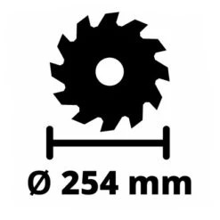 Einhell Tischkreissäge TE-TS 254 T -Günstiges Werkzeug Geschäft 8569600 2171 09