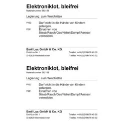 LUX Elektrolot 1 Mm 70 G 5 LUX Elektrolot 1 Mm 70 G -Günstiges Werkzeug Geschäft 85 2137 Gefahrstoffetikett