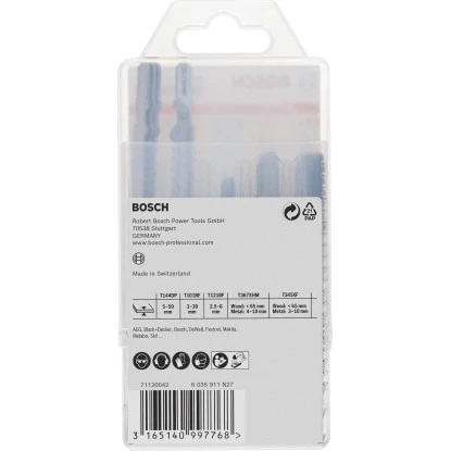 Bosch Stichsägeblatt-Set Für Multimaterial 15-teilig T-Schaft 4 Bosch Stichsägeblatt-Set Für Multimaterial 15-teilig T-Schaft – Bild 2