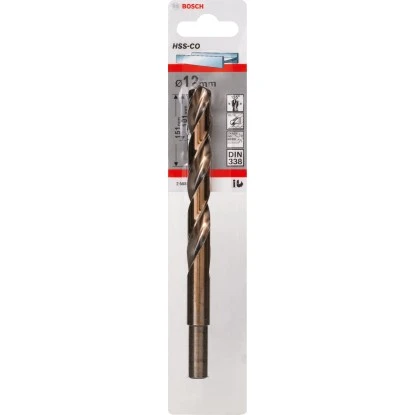 Bosch Metallbohrer HSS-Co DIN 338 12 Mm 3 Bosch Metallbohrer HSS-Co DIN 338 12 Mm