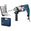 Bosch Professional Schlagbohrmaschine GSB 19-2 RE 850 W Mit 7-tlg. Set Im Koffer -Günstiges Werkzeug Geschäft Schlagbohrmaschinegsb192re